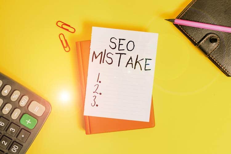 4 Critical SEO Mistakes You Need To Stop Making - Updateland