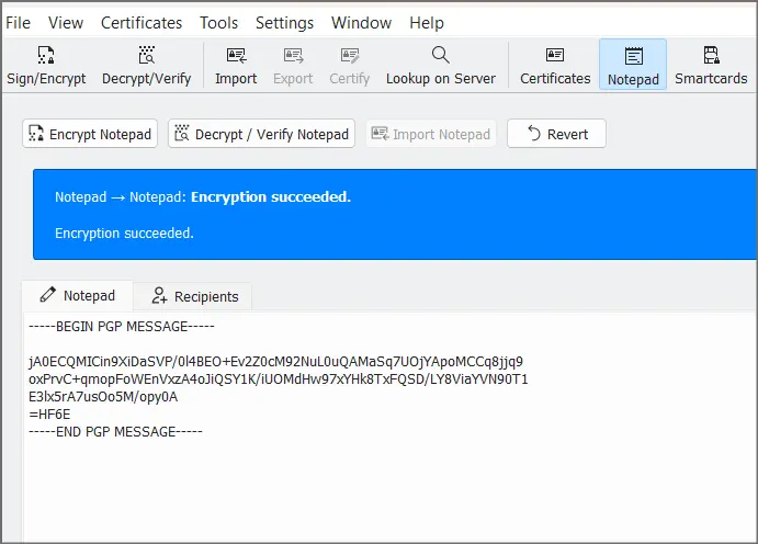 encrypted emails 