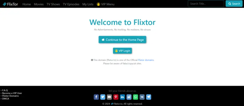 Flixtor streaming website