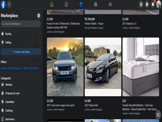 Facebook Marketplace