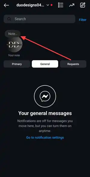 How to Use IG note