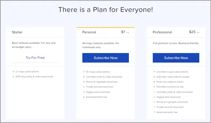 Qoob pricing