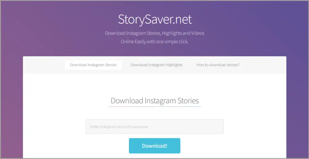 Storysaver.net