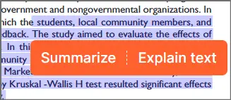 AI that analyzes PDF 