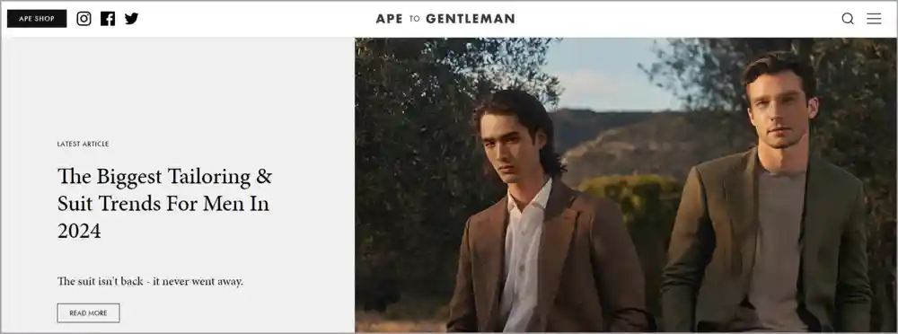 Ape to gentleman lifestyle blog