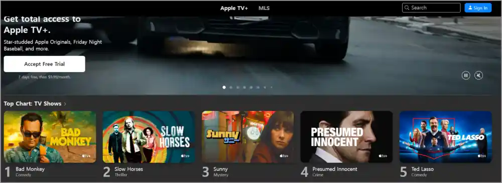 Apple TV best streaming app