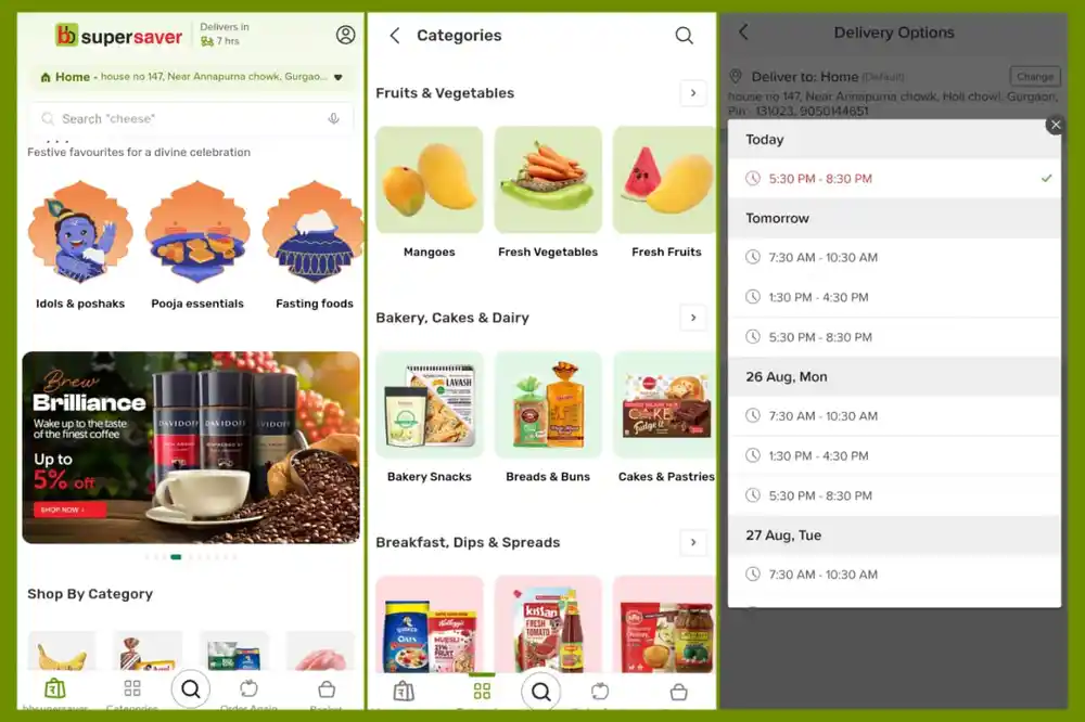 BigBasket one of Blinkit alternative