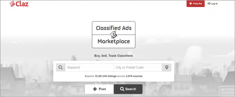 Claz site like classified ads