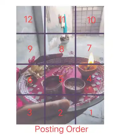 How to make a grid post on Instagram