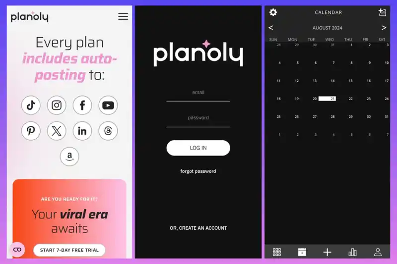 Planoly grid planner