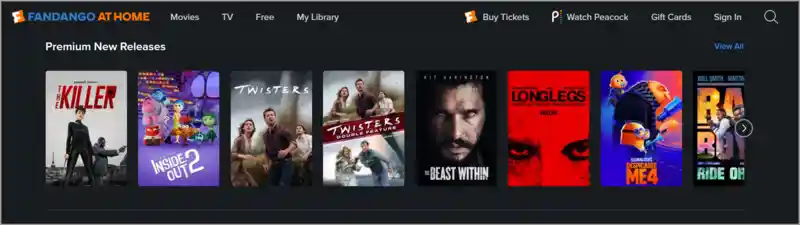 Vudu to watch Bflix movies