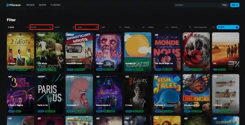 how to stream movies on flixrave