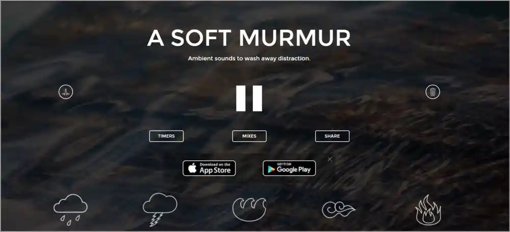 A soft murmur