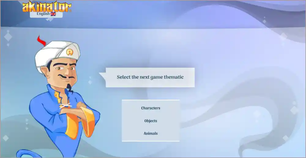 Akinator fun website