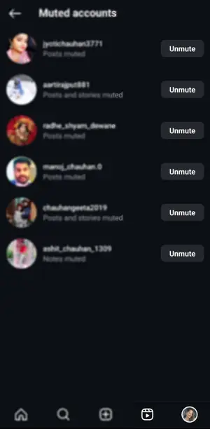 Unmute Insta posts