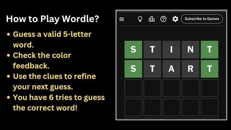 How to play Wordle