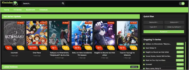 KissAnime best torrent site