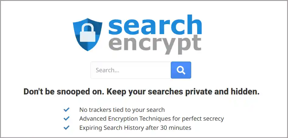 Search Encrypt alternative to Google