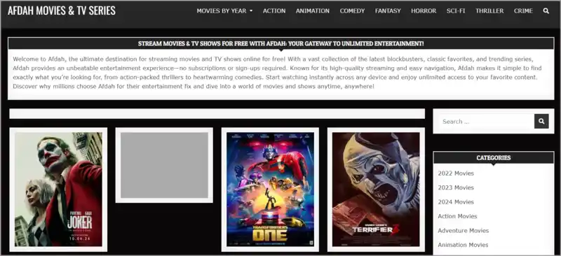 Afdah movie site