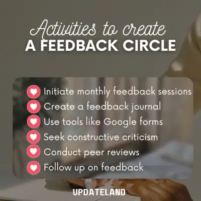 Create a feedback circle