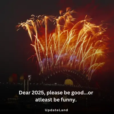 Funny new year image quote