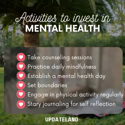 Invest in mental health