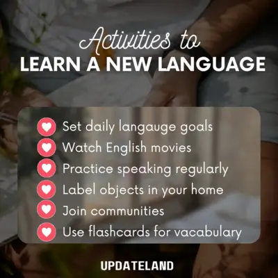 Learn a new language