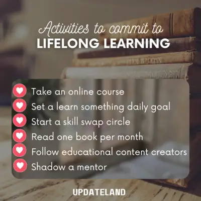 Lifelong learning new year resolution