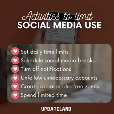 Limit social media