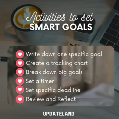 Set SMART goals