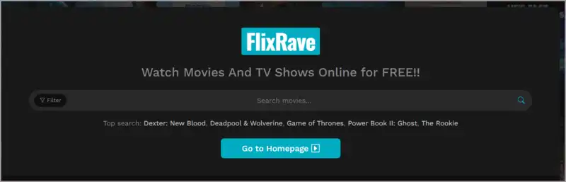 FlixRave Movie Site