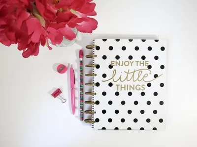 Journal and planner for new year gift