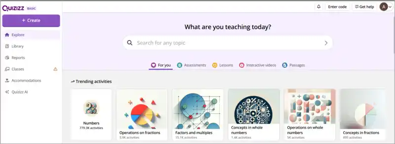 Kahoot alternative-QUIZIZZ