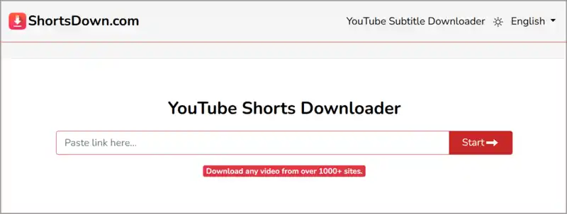 ShortsDown