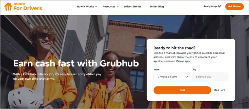 GrubHub for Drivers