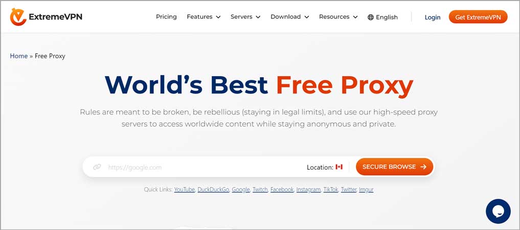 ExtremeVPN Free Proxy